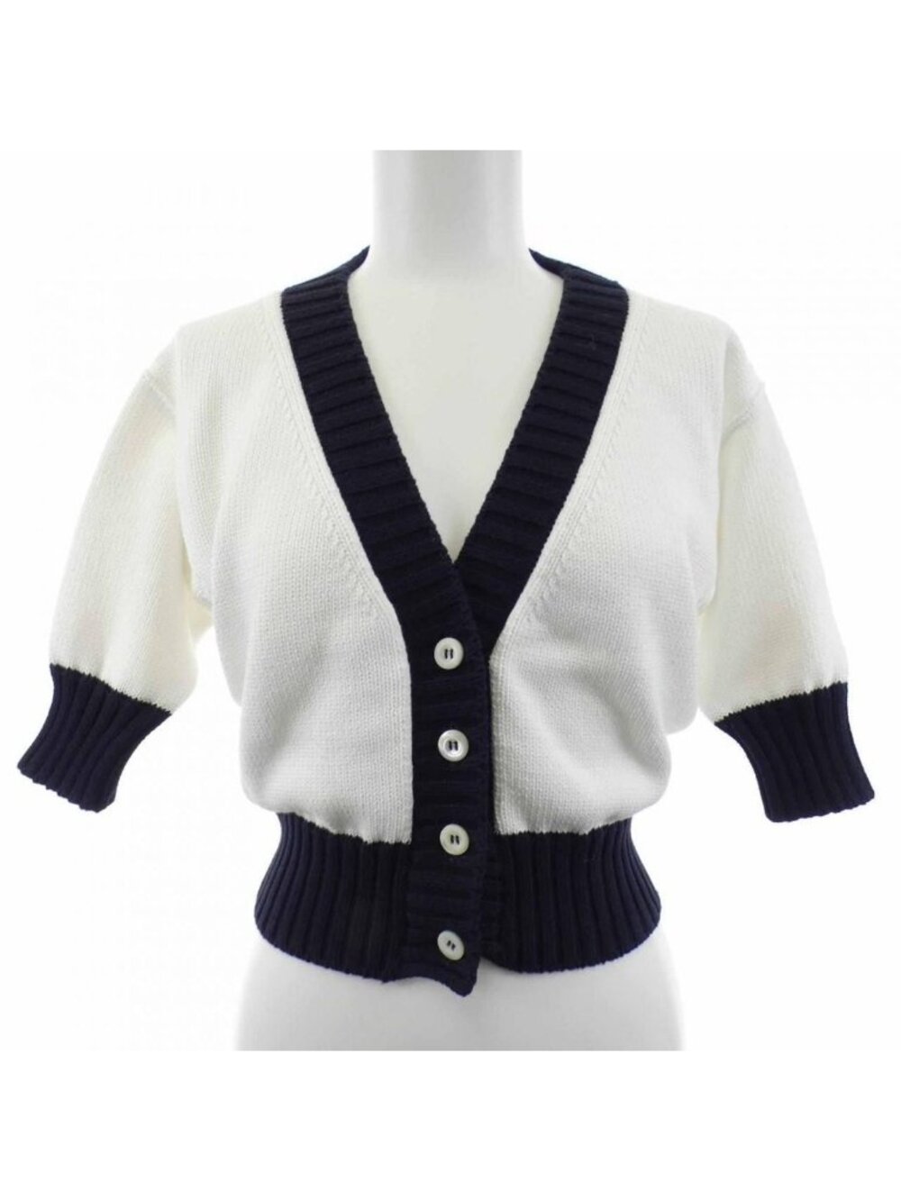 ★SOLD★ Prada Cardigan White - Picture 1 of 6